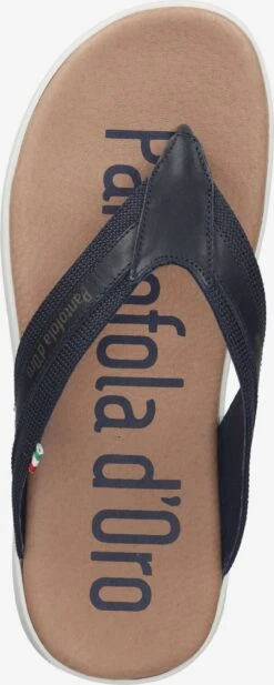 Pantofola D'Oro Slippers Teenslippers Heren Blauw -Kledinglijn Winkel 8638747abed40300c584f4b405fcdb12