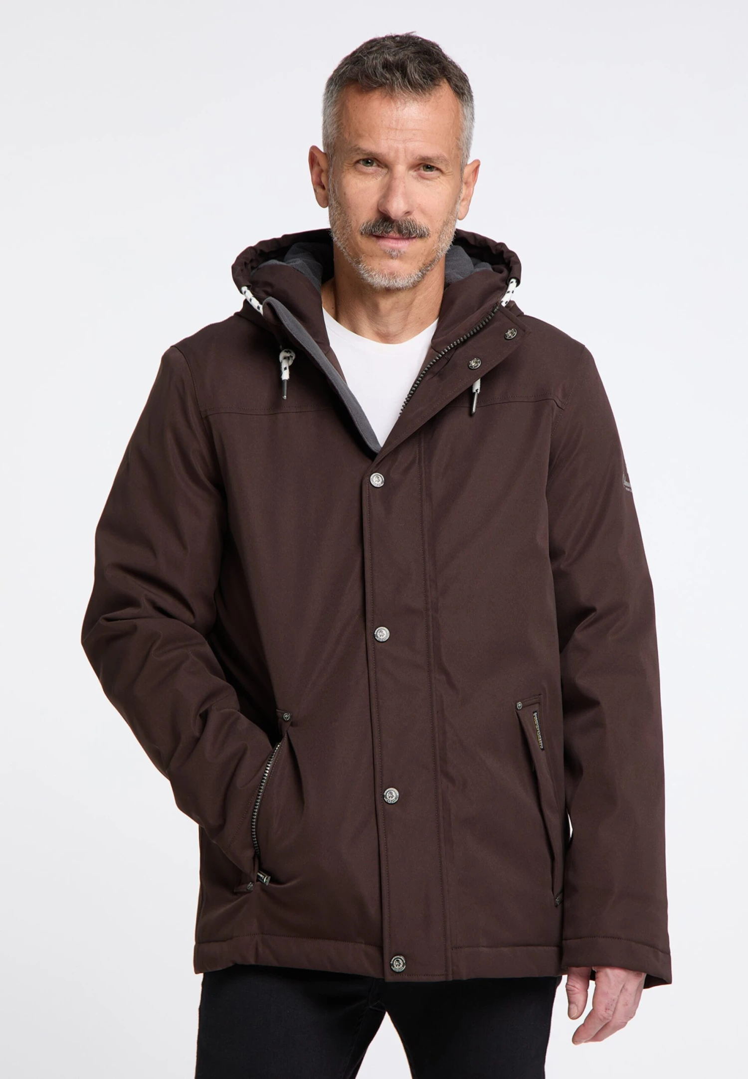 Schmuddelwedda Winterjassen Winterjas Heren Chocoladebruin 2 Schmuddelwedda Winterjassen Winterjas Heren Chocoladebruin - Afbeelding 2