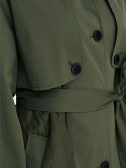 ONLY Trenchcoats Tussenmantel Dames Groen -Kledinglijn Winkel 88d7b31c6491e70c33a50fe8d518180b