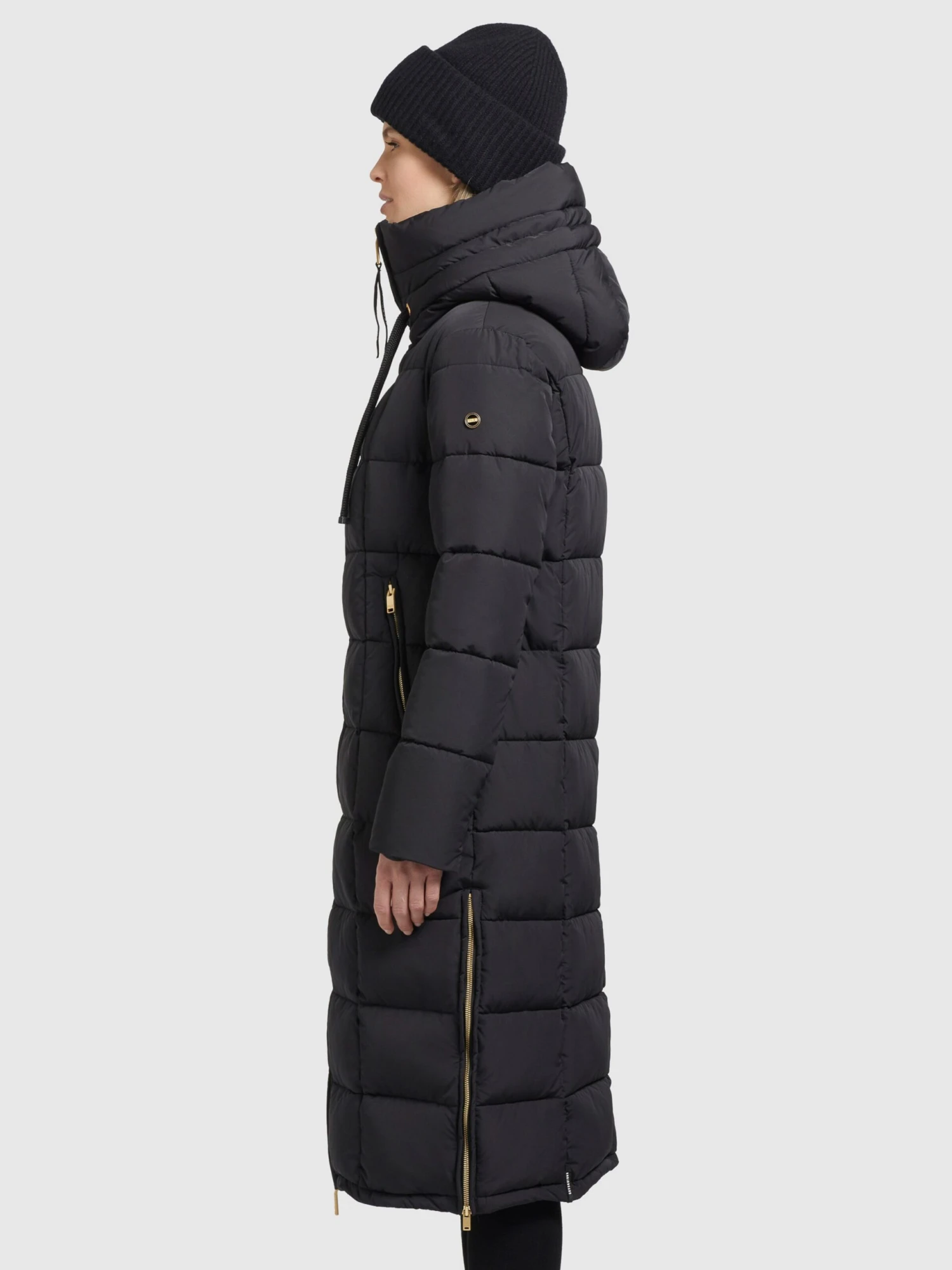 Khujo Wintermantels Wintermantel Aruba Dames Zwart 5 Khujo Wintermantels Wintermantel Aruba Dames Zwart - Afbeelding 5