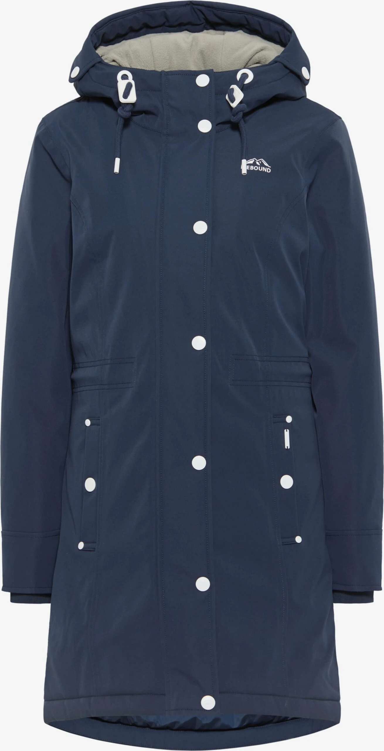 ICEBOUND Wintermantels Wintermantel Dames Marine 1 ICEBOUND Wintermantels Wintermantel Dames Marine