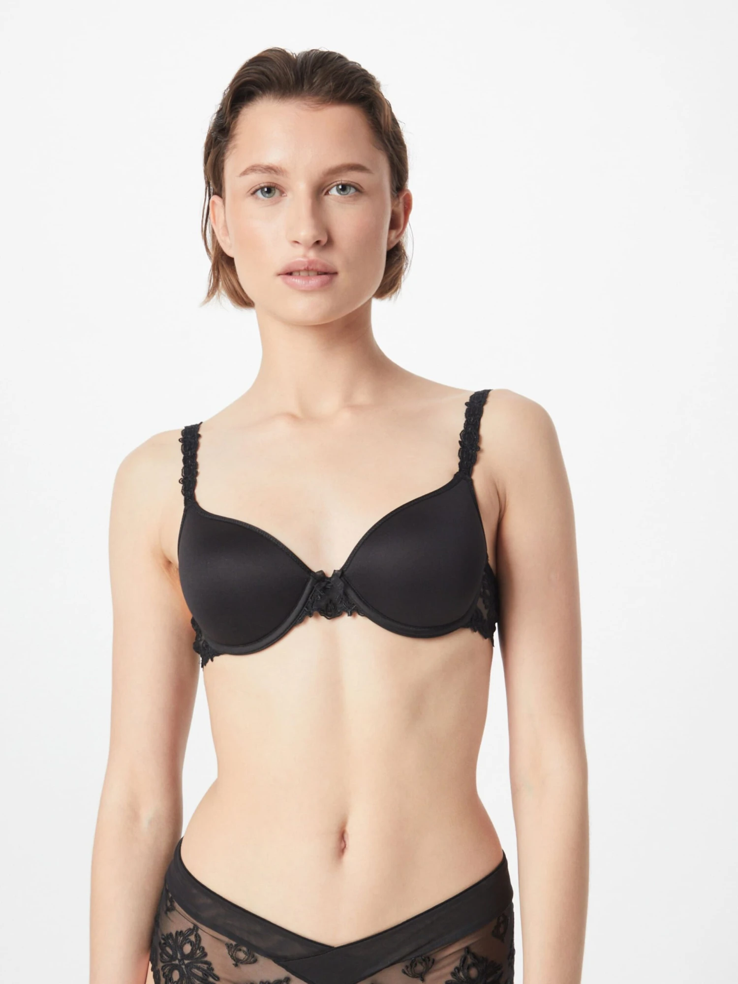 Chantelle Beugel Bhs Push-up BH CHAMPS ELYSEES Dames Zwart 2 Chantelle Beugel Bhs Push-up BH CHAMPS ELYSEES Dames Zwart - Afbeelding 2