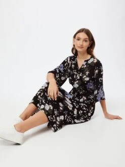 Kaffe Blousejurken Blousejurk Ekua Dames Zwart -Kledinglijn Winkel 8e98a347be9a17842e10ed45039dfefc