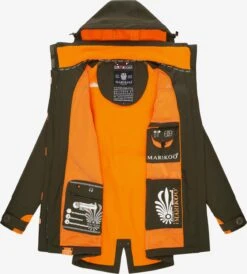 Marikoo Outdoor Jassen Functionele Jas Soulinaa Dames Olijfgroen -Kledinglijn Winkel 8f10567995e417092c27d0386ffed521