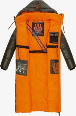 Navahoo Wintermantels Wintermantel Schmuseengel Dames Olijfgroen -Kledinglijn Winkel 90823ca12103d3936dcf03ad453df545