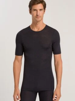 HANRO Shirts Basislaag Heren Antraciet 8 HANRO Shirts Basislaag Heren Antraciet -Kledinglijn Winkel 91714eca4719a3b03374f3a6df6113bf