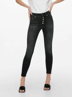 ONLY Jeans Skinny Jeans Bobby Dames Grijs -Kledinglijn Winkel 9269ab369328b2c6e0147cd050f13395