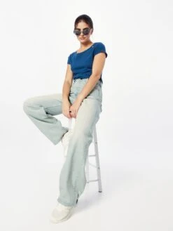 Ragwear T-shirts Shirt MINTT Dames Blauw / Aqua -Kledinglijn Winkel 92ba3af89add8ffa43516643d0b9176d