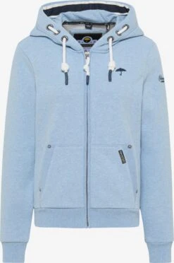 Schmuddelwedda Sweatvesten Sweatvest Dames Navy / Blauw Gemêleerd