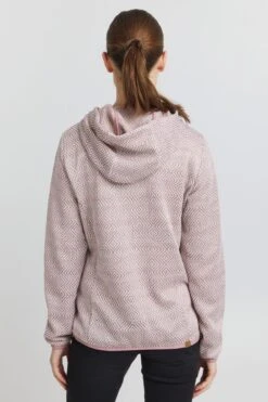 OXMO Outdoor Jassen Fleece Jas Pebbles Dames Roze -Kledinglijn Winkel 93c094ee8f19bdaa6d334cf109ec77de