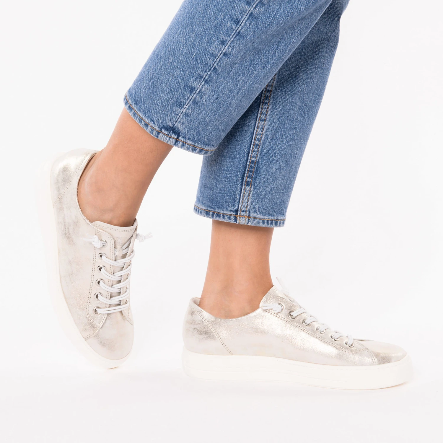 Paul Green Fashion Sneakers Sneakers Laag Dames Goud 6 Paul Green Fashion Sneakers Sneakers Laag Dames Goud - Afbeelding 6