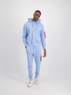Alpha Industries Hoodies Sweatshirt X-Fit Heren Lichtblauw -Kledinglijn Winkel 9a18517bccd2f28a39bc99b318bc3ffd