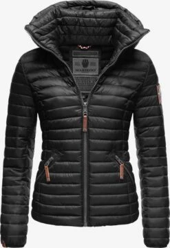 Marikoo Tussenjassen Tussenjas Löwenbaby Dames Zwart