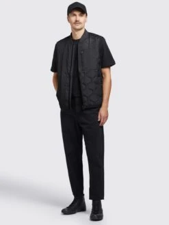 Khujo Bodywarmers Bodywarmer Liel Heren Zwart -Kledinglijn Winkel 9fbd884c0f6eda852984e15157647416