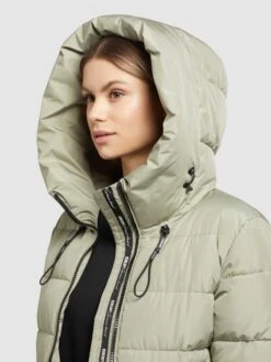 Khujo Wintermantels Wintermantel Jilias 3 Dames Olijfgroen -Kledinglijn Winkel 9fcc63bdc01fd5714aec3e50951aff8f