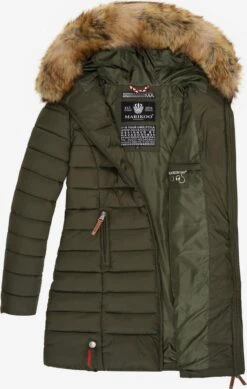 Marikoo Wintermantels Wintermantel Rose Dames Donkergroen -Kledinglijn Winkel a14dae6522600745d7aa08399225a2eb