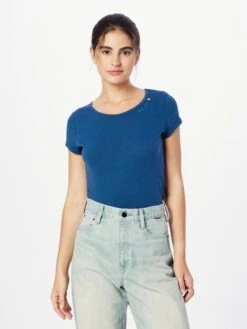Ragwear T-shirts Shirt MINTT Dames Blauw / Aqua -Kledinglijn Winkel a322251d094fc2f55b4b0343e967c069