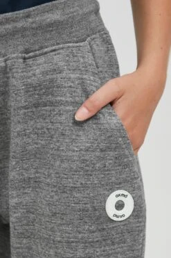 OXMO Sweatpants Loosefit Broek Heldana Dames Grijs Gemêleerd -Kledinglijn Winkel a395a852665391a0461f1886097612c7