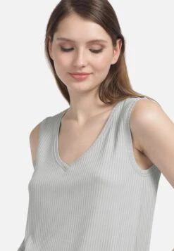 HELMIDGE Mouwloze Shirts Top Dames Grijs -Kledinglijn Winkel a479e8017b75c0c17969e9a72d683eef