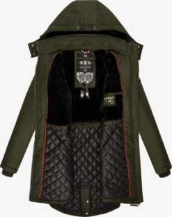 Marikoo Parkas Winterparka Kamii Dames Olijfgroen -Kledinglijn Winkel a4b4a8f70f529494e998827cd91fdae3