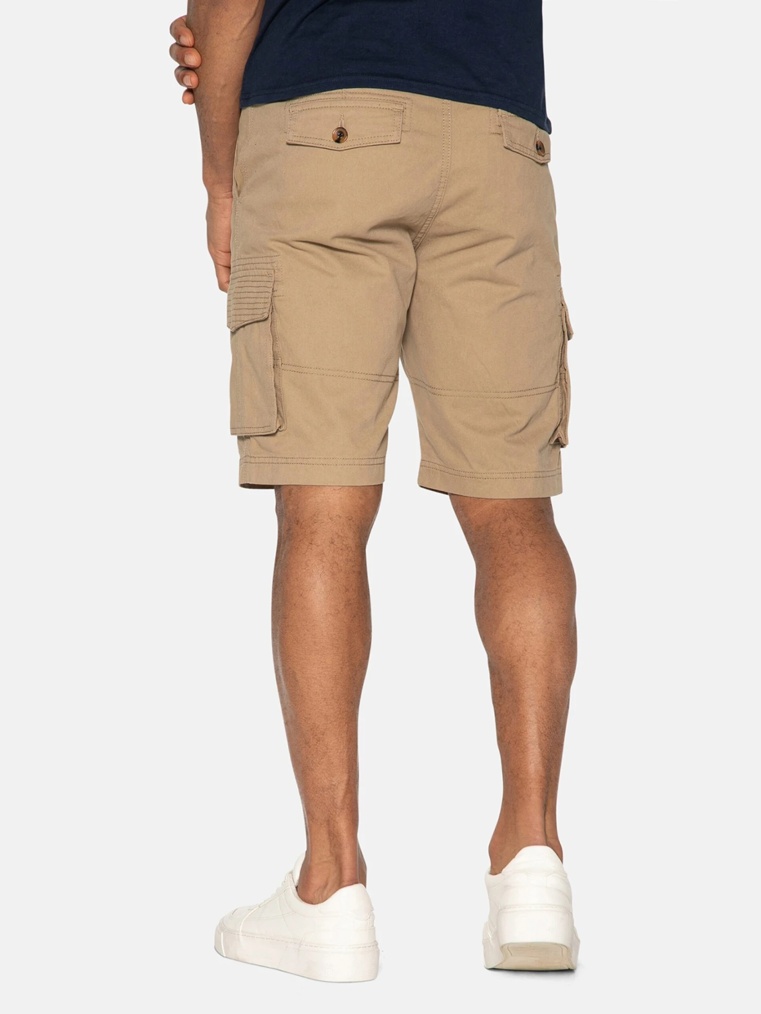 Threadbare Cargo Shorts Regular Cargobroek Bute Heren Beige 4 Threadbare Cargo Shorts Regular Cargobroek Bute Heren Beige - Afbeelding 4