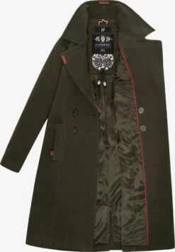 Navahoo Wintermantels Wintermantel Wooly Dames Donkergroen -Kledinglijn Winkel a5a73e60b4bfcde3be56105d2e84ccfa