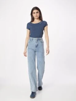 Ragwear T-shirts Shirt MINTT Dames Indigo -Kledinglijn Winkel a5cc7ff1f768c5a0bc19d355083babe7