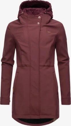 Ragwear Parkas Tussenparka Ybela Dames Wijnrood -Kledinglijn Winkel a68bed2b0ab577c1a4bc57454492643b