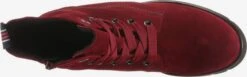 Gabor Enkellaarsjes Veterlaarsjes Dames Donkerrood -Kledinglijn Winkel a8377c11d997186e8a77feb9ed7b0200
