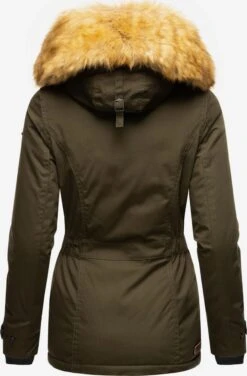 Navahoo Winterjassen Winterjas Laura Dames Kaki -Kledinglijn Winkel a91eac742d367a9df817983373a6edcb