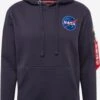 Alpha Industries Hoodies Sweatshirt Heren Blauw / Donkerblauw
