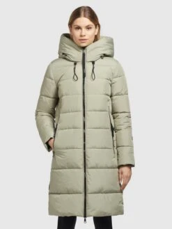 Khujo Wintermantels Wintermantel Jilias 3 Dames Olijfgroen -Kledinglijn Winkel a9eb0359aea49961280063b14820dc69