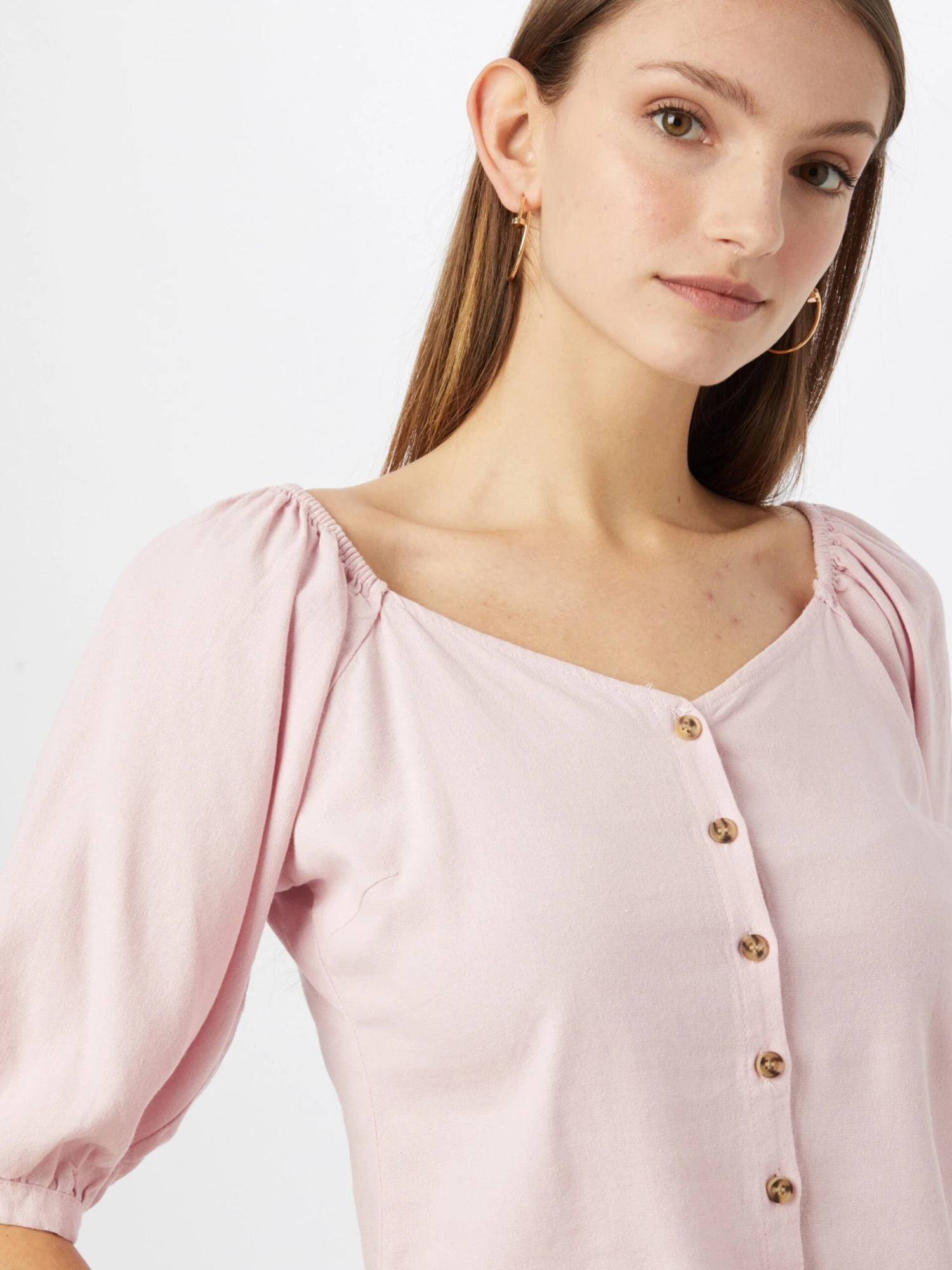 Vero Moda Blouses Met Korte Mouw Blouse VMASTIMILO Dames Rosa 5 Vero Moda Blouses Met Korte Mouw Blouse VMASTIMILO Dames Rosa - Afbeelding 5
