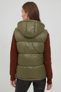 OXMO Bodywarmers Bodywarmer TABITA Dames Olijfgroen -Kledinglijn Winkel ab921b83eab8aa85ce8f45e378cb5205