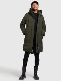 Khujo Wintermantels Wintermantel Charlyn 3 Dames Kaki 10 Khujo Wintermantels Wintermantel Charlyn 3 Dames Kaki -Kledinglijn Winkel acfbcec0fa87441604932f30d3584966