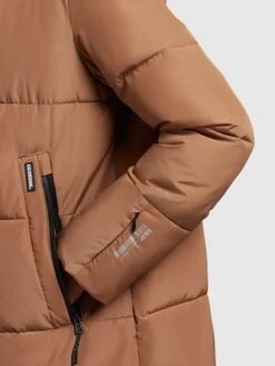 Khujo Wintermantels Wintermantel Soulani Dames Oker -Kledinglijn Winkel afcd4c64b4a34ab56c84035c21d305ed