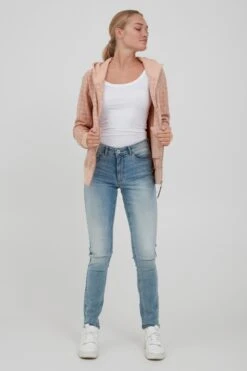 OXMO Sweatvesten Sweatvest VENDELA Dames Rosa -Kledinglijn Winkel b02ea9f7279292cd7ad3a0ccb42b1d26