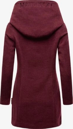 Marikoo Wintermantels Wintermantel Maikoo Dames Bordeaux -Kledinglijn Winkel b060156db7de81180efc00138c90bbbe