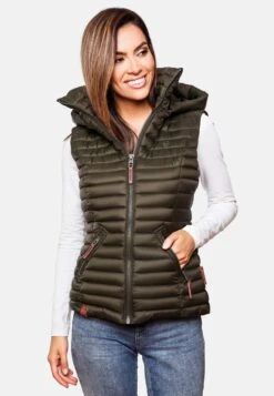 Navahoo Bodywarmers Bodywarmer Shadaa Dames Kaki -Kledinglijn Winkel b29f2017fa25f36425b42137fd2d369f