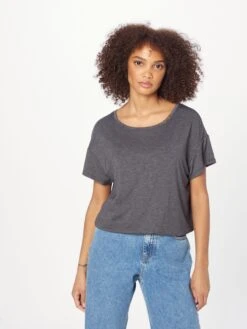 Ragwear T-shirts Shirt NICKA Dames Bruin -Kledinglijn Winkel b3b06d99a8c062dde7d519efdb73ab22