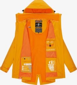 Marikoo Outdoor Jassen Functionele Jas Soulinaa Dames Safraan -Kledinglijn Winkel b5656234590c80e21875a60870a52a16