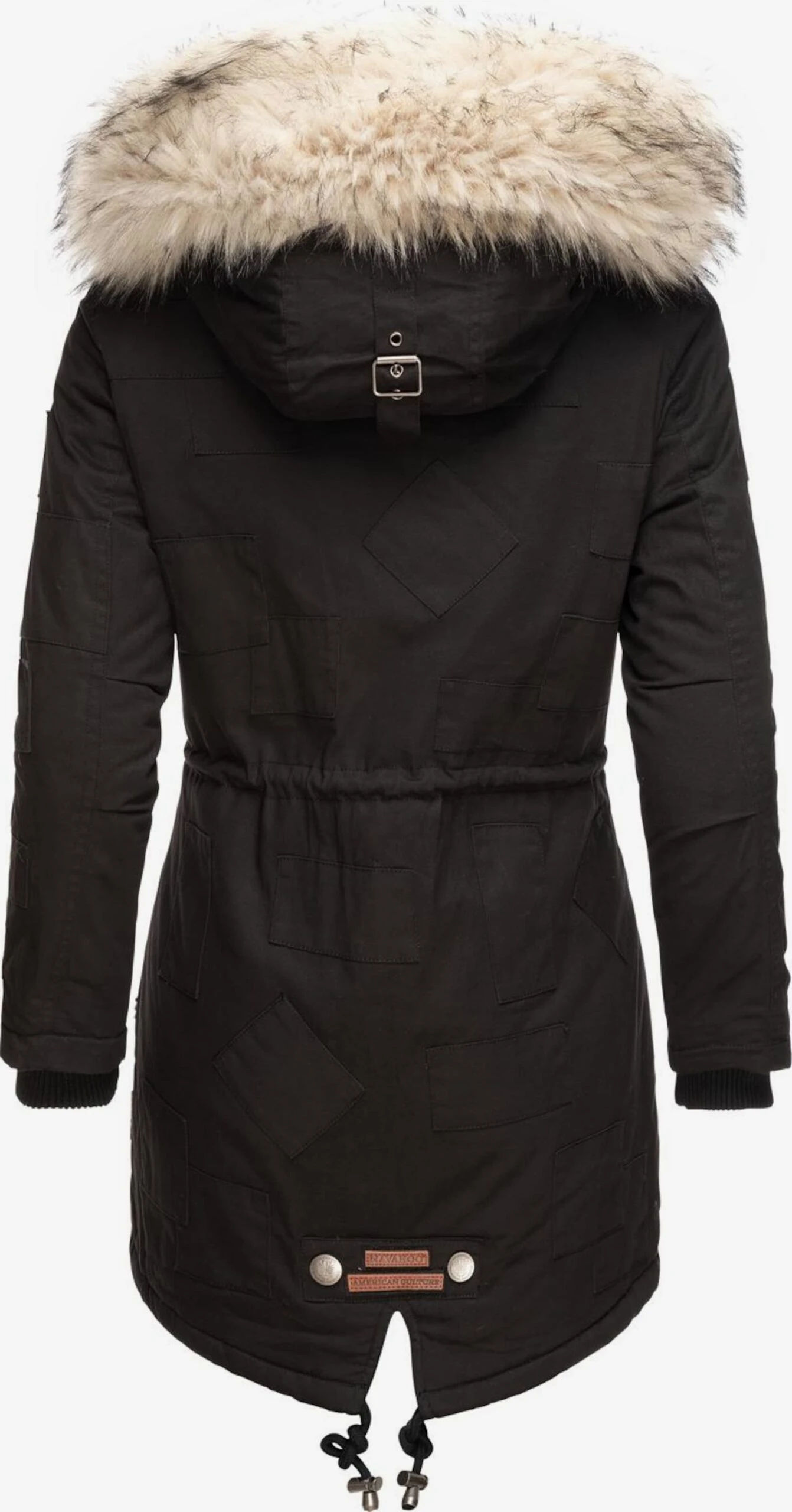Navahoo Parkas Winterparka Honigfee Dames Zwart 3 Navahoo Parkas Winterparka Honigfee Dames Zwart - Afbeelding 3