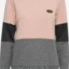 OXMO Sweatshirts Sweatshirt Trine Dames Donkergrijs / Grijs Gemêleerd / Rosa