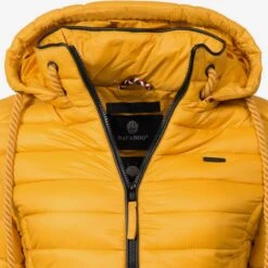 Navahoo Tussenjassen Tussenjas Lulana Dames Geel -Kledinglijn Winkel b70bb933601d48451a6e8619fb6be31f