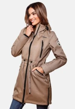 Marikoo Parkas Tussenparka Dames Donkerbeige -Kledinglijn Winkel b7bb44602d30273d9accdb425b9990d6