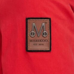 Marikoo Winterjassen Winterjas Bikoo Dames Rood -Kledinglijn Winkel b931de13ba86a7854423a9420a540c98