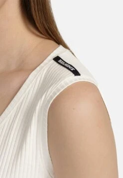 HELMIDGE Mouwloze Shirts Top Dames Wit -Kledinglijn Winkel b968450fea6fb599b5b81f652983a1ea