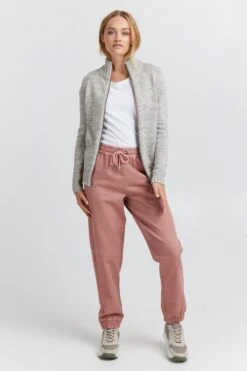 OXMO Vesten Gebreid Vest Phenix Dames Lichtgrijs 8 OXMO Vesten Gebreid Vest Phenix Dames Lichtgrijs -Kledinglijn Winkel b9844ee5f05d794755e28562e1a622e8