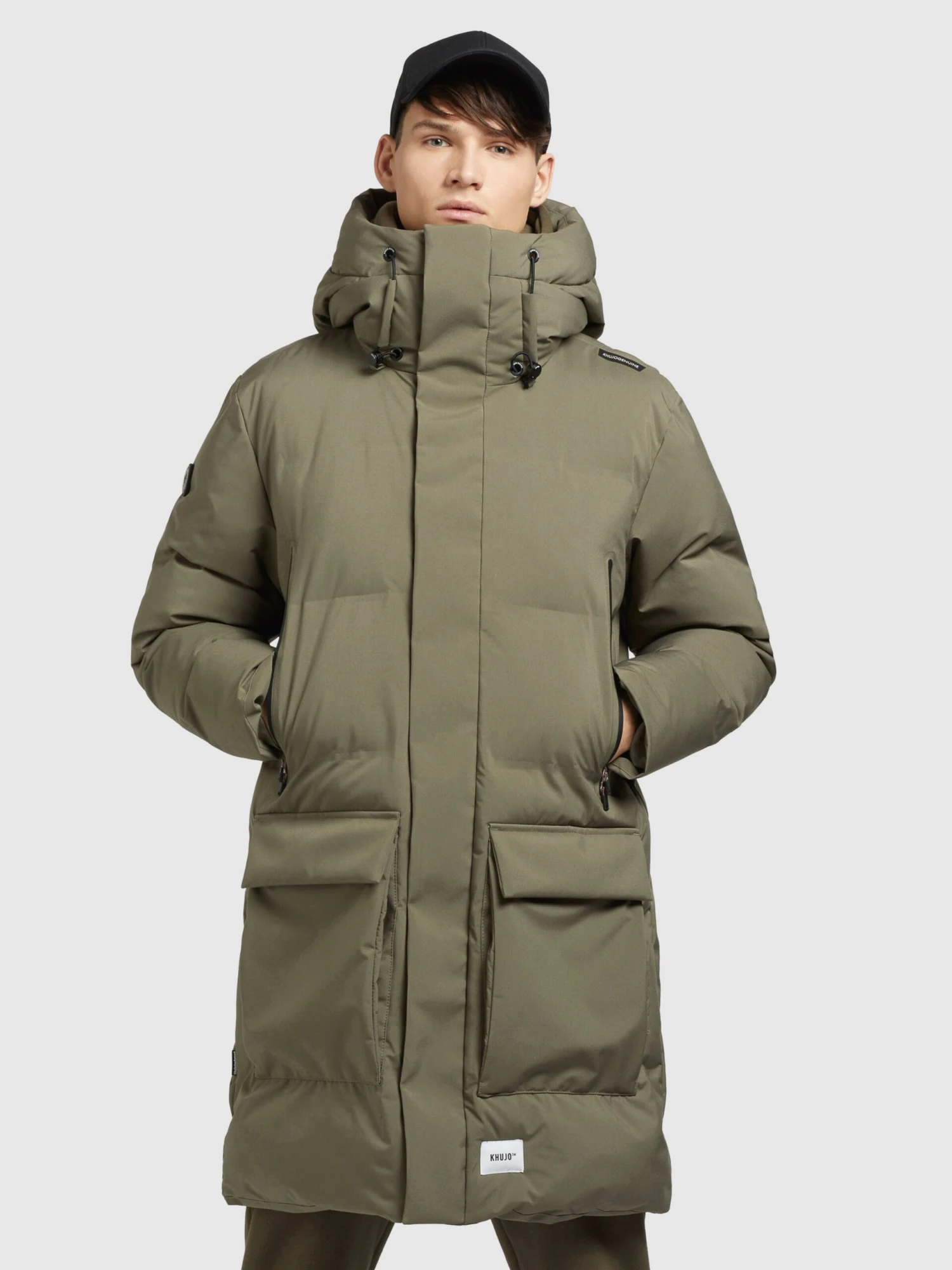 Khujo Wintermantels Winterjas Slow Heren Olijfgroen 2 Khujo Wintermantels Winterjas Slow Heren Olijfgroen - Afbeelding 2