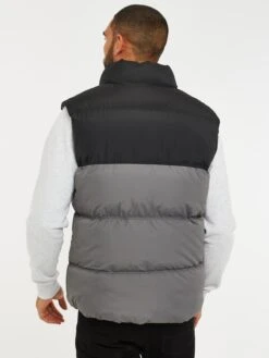 Threadbare Bodywarmers Bodywarmer Gilet Lethame Heren Zwart -Kledinglijn Winkel ba379fc27daf05e6f5def31bf310c52e